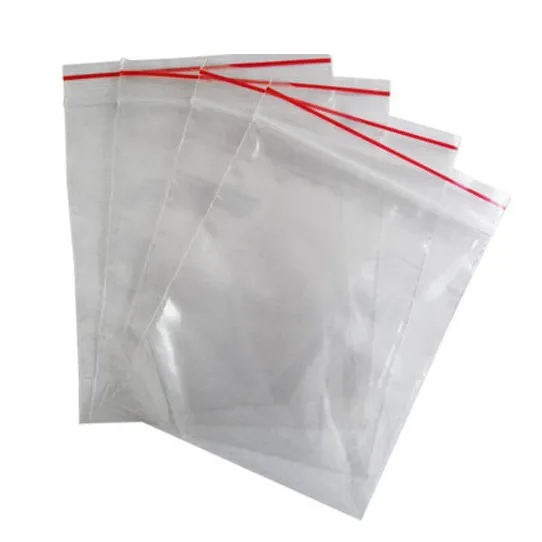 Zip Lock Bags Resealable 16.5x10cm 40mic 100pack