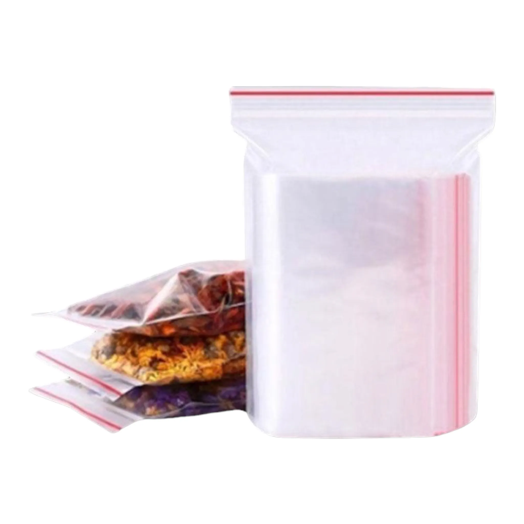 Zip Lock Bags Resealable 16.5x10cm 40mic 100pack