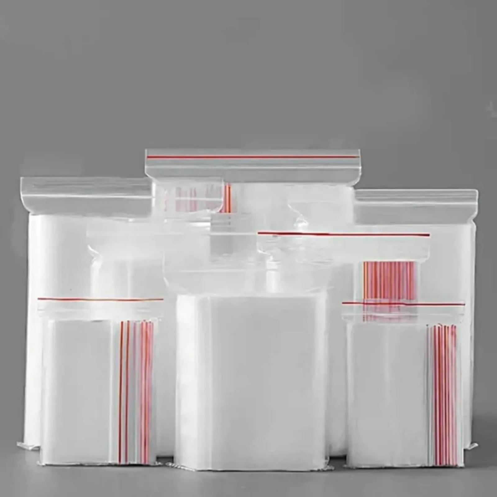 Zip Lock Bags Resealable 16.5x10cm 40mic 100pack